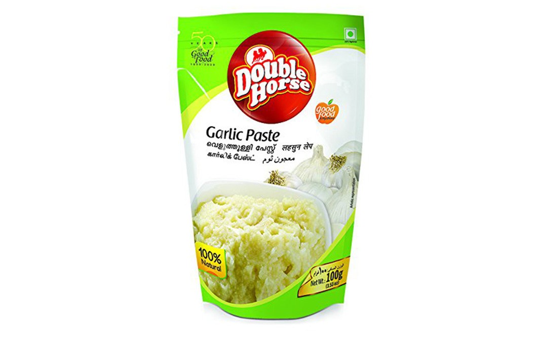 Double Horse Garlic Paste    Pack  100 grams